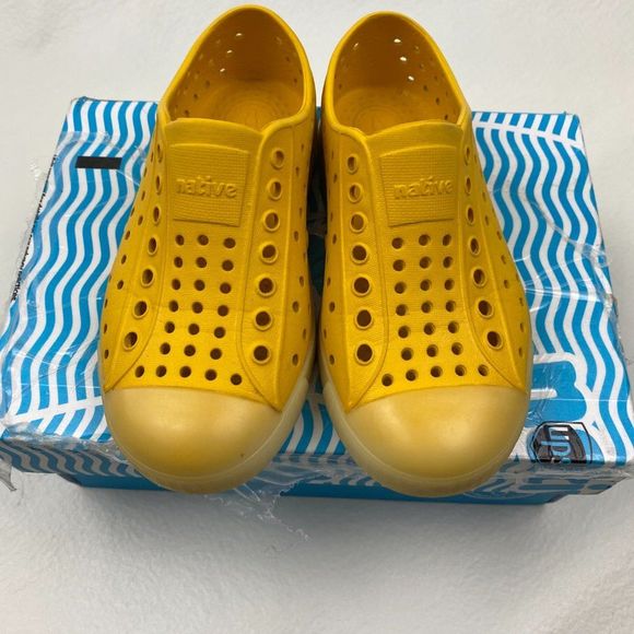 Native Jefferson Glow in the dark yellow child 10 Waterproof unisex